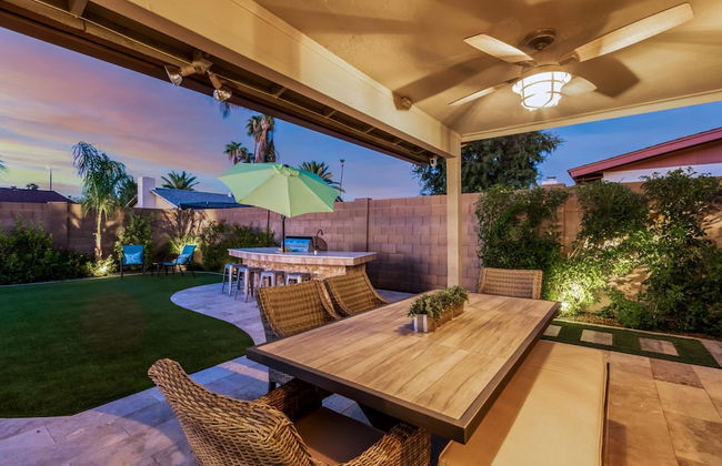 Palm Tree Paradise Heated spa Pool Firepit - Foto 39