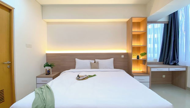 Cozy Living And Homey Studio Apartment At One Narita Residence - Foto 4