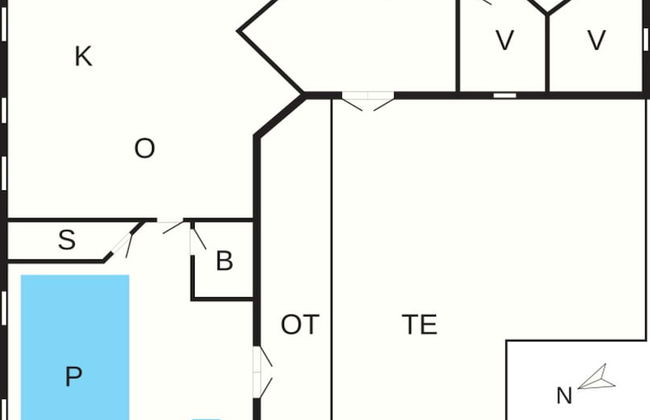 4 Star Holiday Home in Idestrup - Foto 5