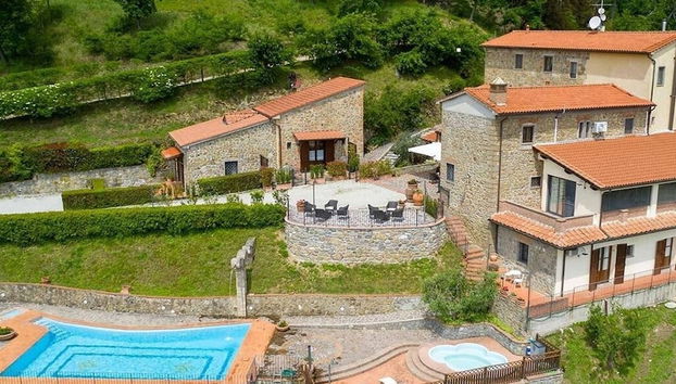 Fassade der Unterkunft