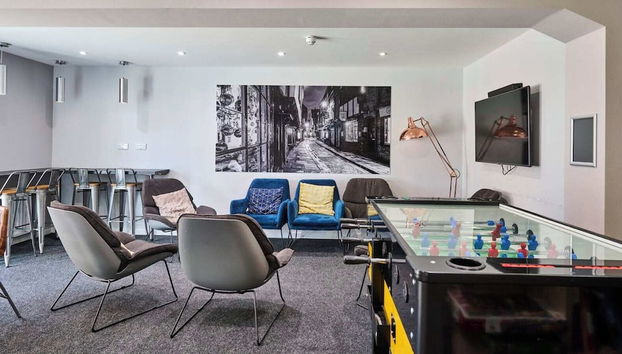 Sala de estar do lobby