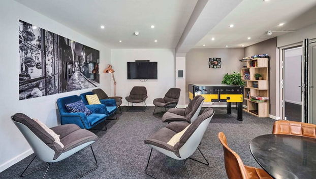 Sala de estar do lobby