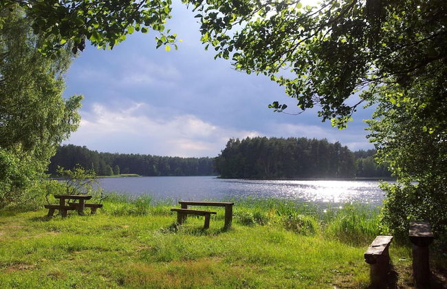 Cottage by Rosnowskie Lake With Sandy Beach - Foto 17