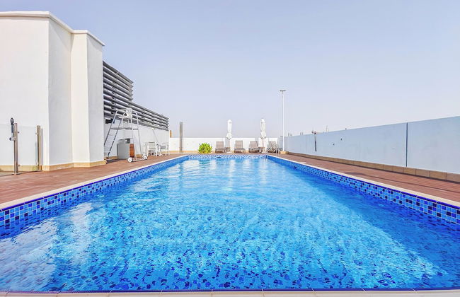 Luxury Meydan Escape Condo with City View - Foto 35