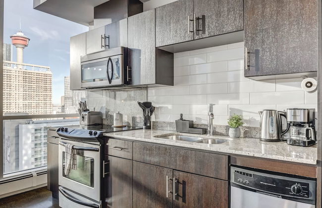 Luxury 2BR Condo - Downtown City Views - Foto 12