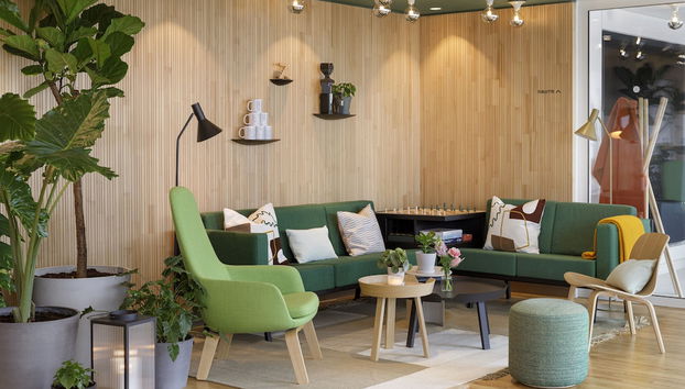 Sitzecke in der Lobby