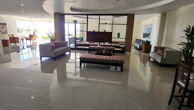 Sala de estar do lobby