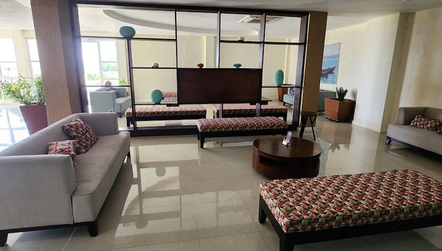 Sala de estar do lobby