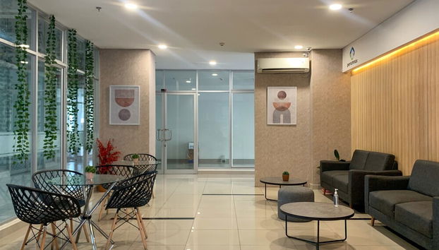 Zona de estar del vestíbulo