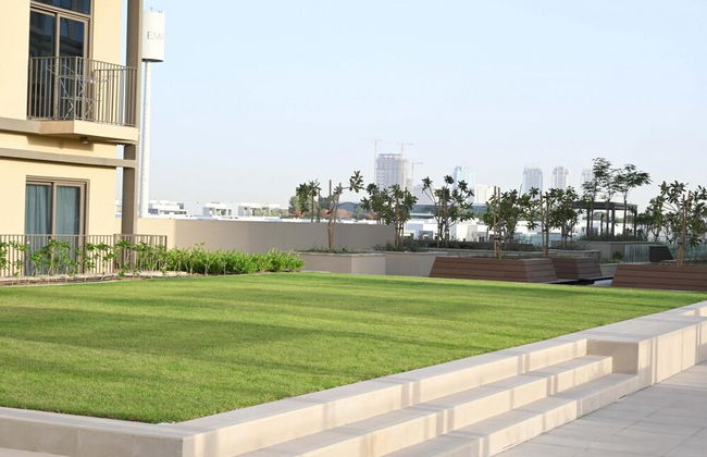 Modern Boho 1BR Sleeps4 Balcony Pool Gym Dxbhills - Photo 42
