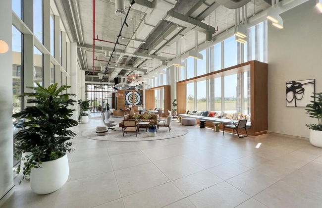 Modern Boho 1BR Sleeps4 Balcony Pool Gym Dxbhills - Photo 19