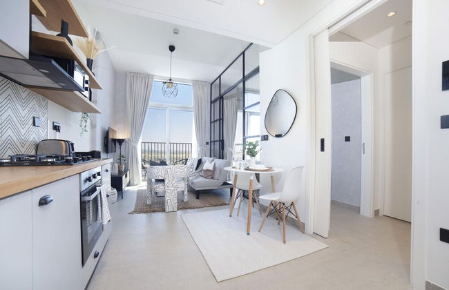 Modern Boho 1BR Sleeps4 Balcony Pool Gym Dxbhills - Photo 47
