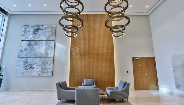 Sala de estar do lobby