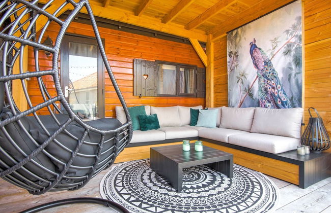 Ibiza Style Chalet With Lounge Terrace - Foto 15