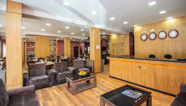 Sitzecke in der Lobby
