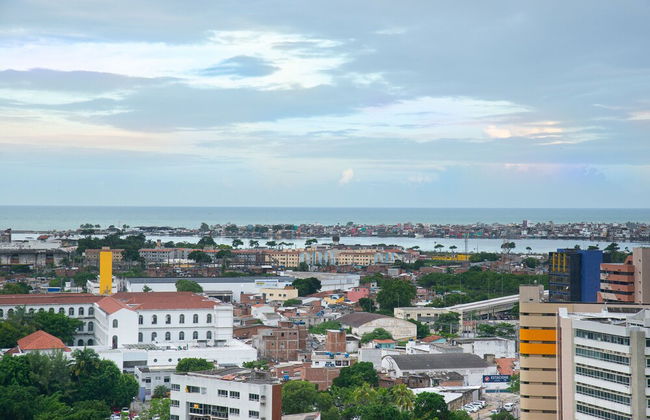 Flat na Ilha do Leite, Recife 1 quarto. Conforto e Excelente localização OTH1603 - Foto 36