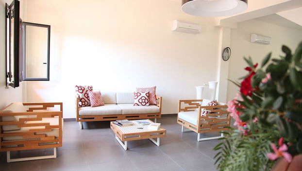 Sala de estar do lobby