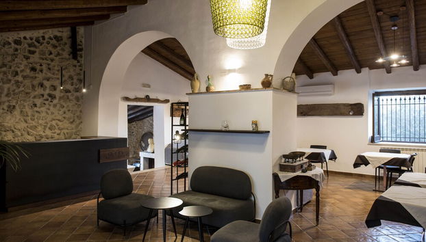 Sitzecke in der Lobby