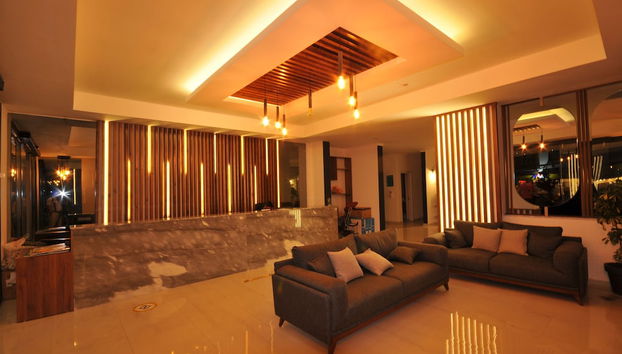 Sala de estar do lobby