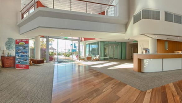 Entrada (vista interior)