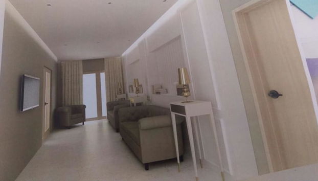 Sala de estar do lobby