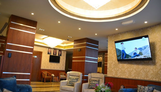 Sala de estar do lobby