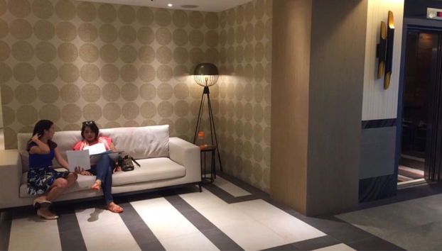 Sitzecke in der Lobby