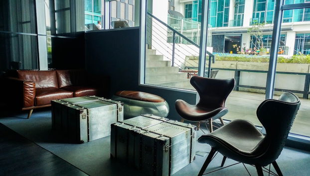 Sitzecke in der Lobby