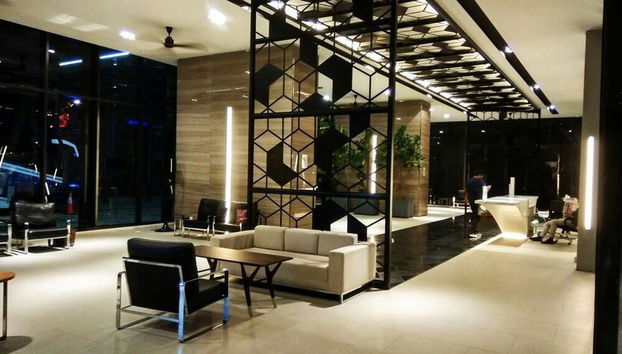 Sitzecke in der Lobby