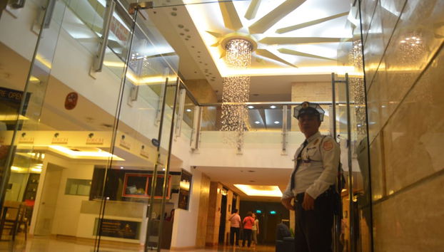 Sala de estar do lobby