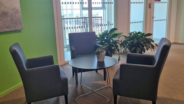 Sala de estar do lobby