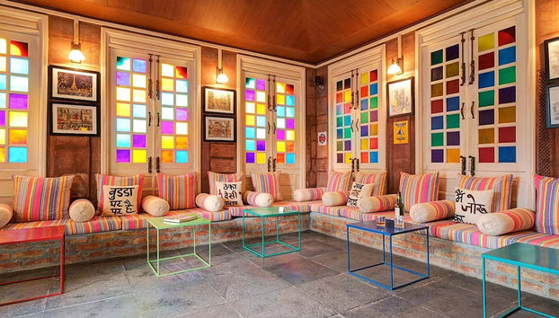 Sitzecke in der Lobby