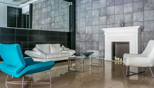 Sala de estar do lobby