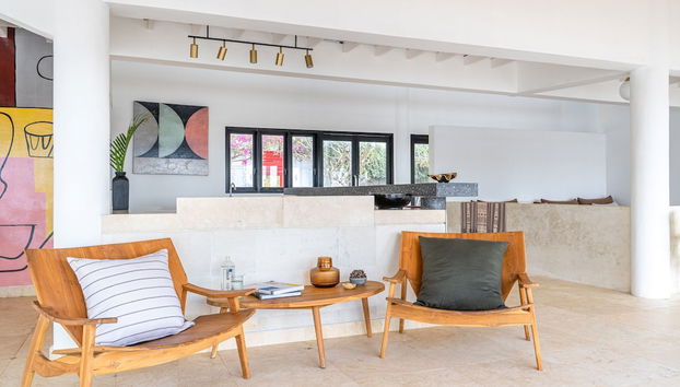 Sala de estar do lobby