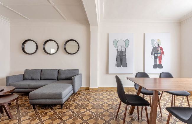 Luxury 3BR Roma Norte - Wifi- Laundry- Sleeps 10 - Foto 10