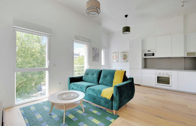 Modern Apartment-1bd/4p-pmr-nogent-sur-marne - Foto 9