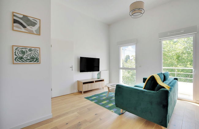 Modern Apartment-1bd/4p-pmr-nogent-sur-marne - Foto 10