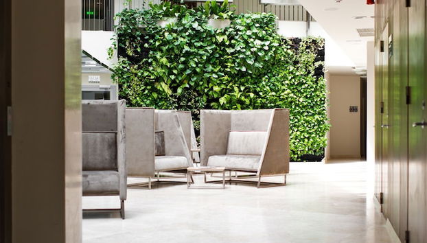 Sala de estar do lobby