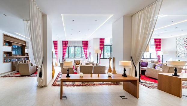 Sala de estar do lobby