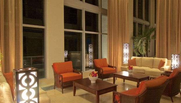 Sitzecke in der Lobby