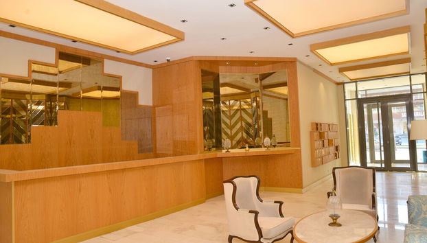 Sitzecke in der Lobby