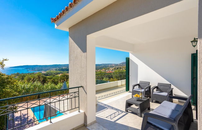 Villa Erasmia Large Private Pool Walk to Beach Sea Views A C Wifi - 2646 - Photo 60
