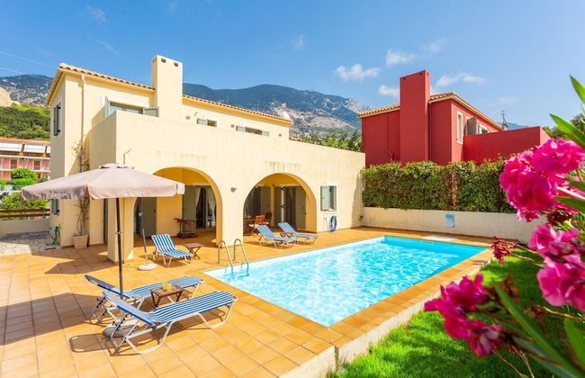 Villa Katerina Large Private Pool Walk to Beach Sea Views A C Wifi Car Not Required - 1021 - Photo 35