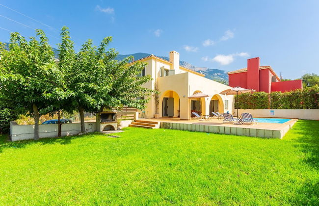 Villa Katerina Large Private Pool Walk to Beach Sea Views A C Wifi Car Not Required - 1021 - Photo 38