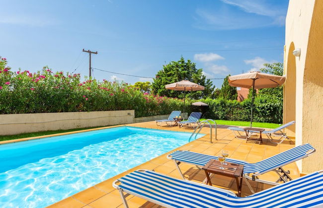 Villa Katerina Large Private Pool Walk to Beach Sea Views A C Wifi Car Not Required - 1021 - Photo 28