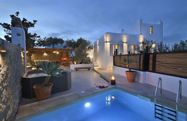 Villa Mykonos Heaven - Sea View & Outdoor Hot Tub - Foto 1