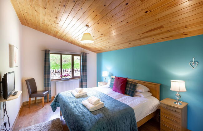 Woodpecker Lodge With Hot Tub Near Cupar, Fife - Foto 5