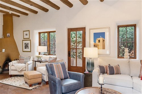 Photo 8 - Carmel - Elegant East Side Adobe With Kiva Fireplace, Walk to Canyon Rd and The Plaza