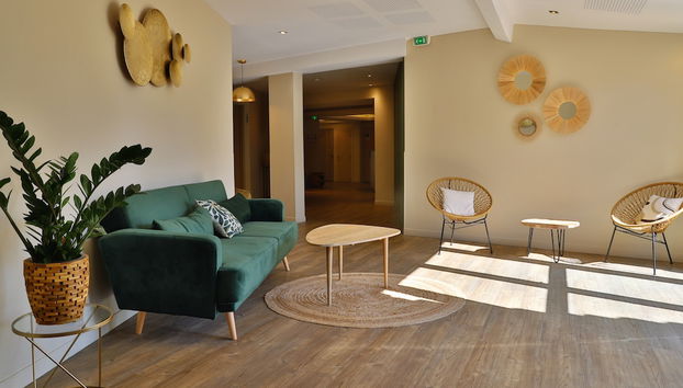 Sala de estar do lobby