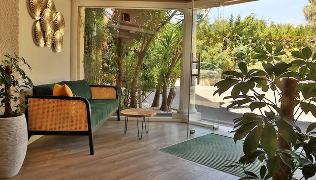 Sala de estar do lobby